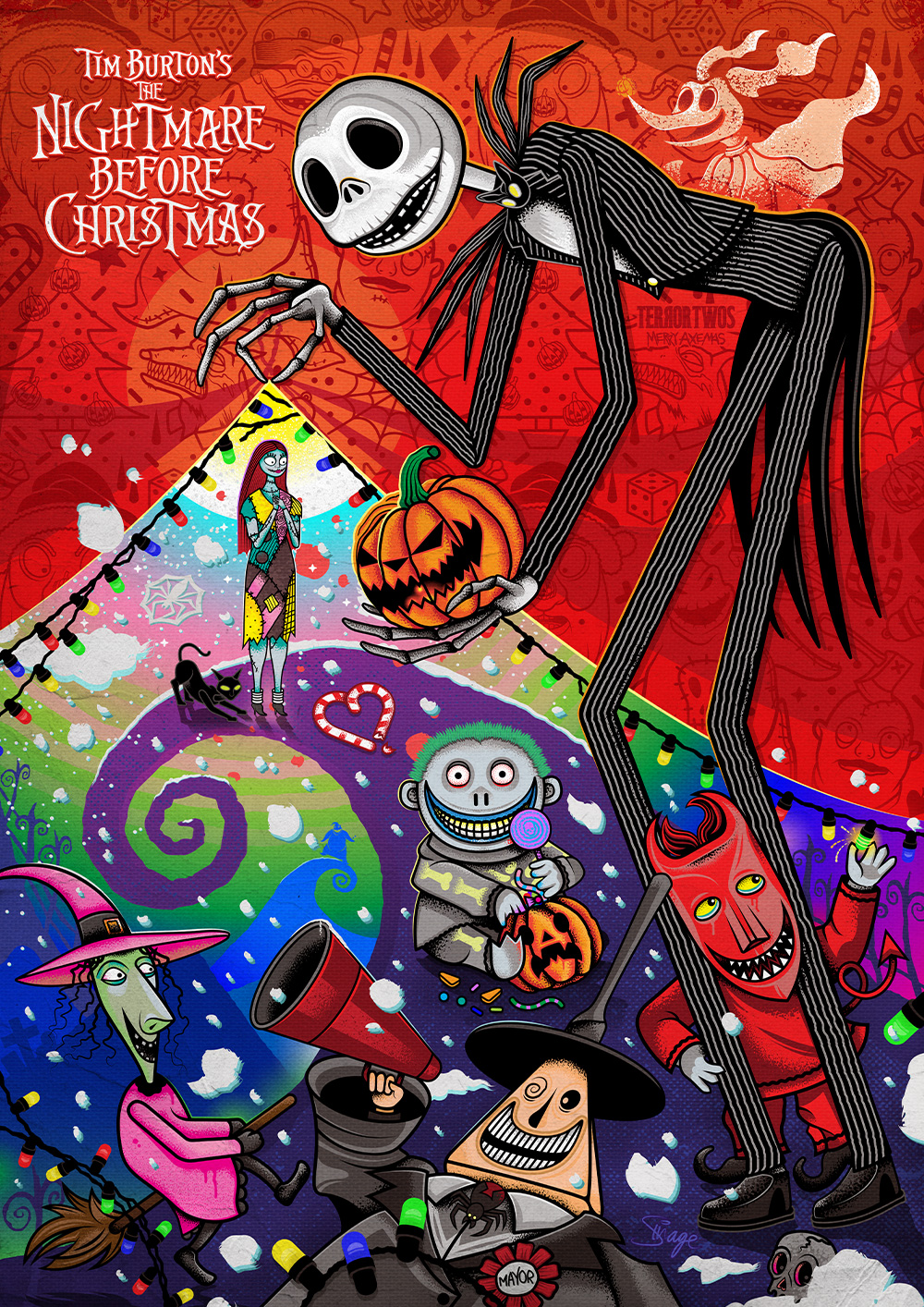 The Nightmare Before Christmas - Alternative Art - Si Heard