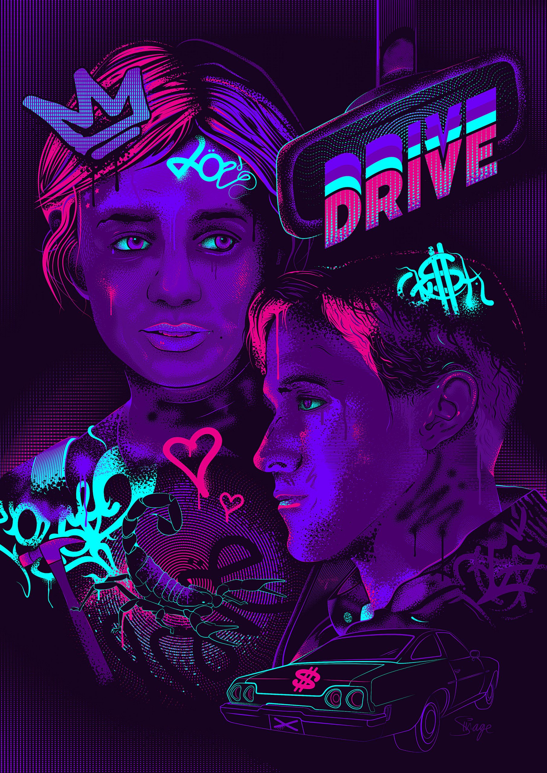 Drive Alternative Movie Poster