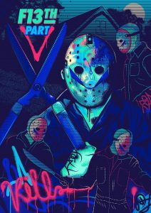 Friday the 13th: Part 5 - Alternative movie poster