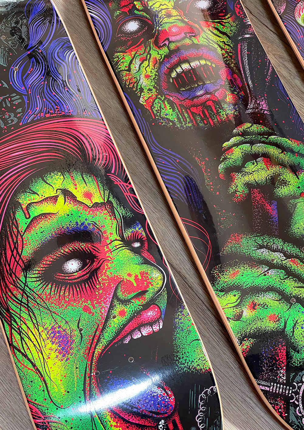 horror skateboard