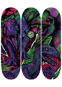 Jurassic Park Skate Deck