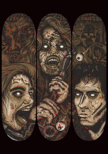 Evil Dead Skateboard 1